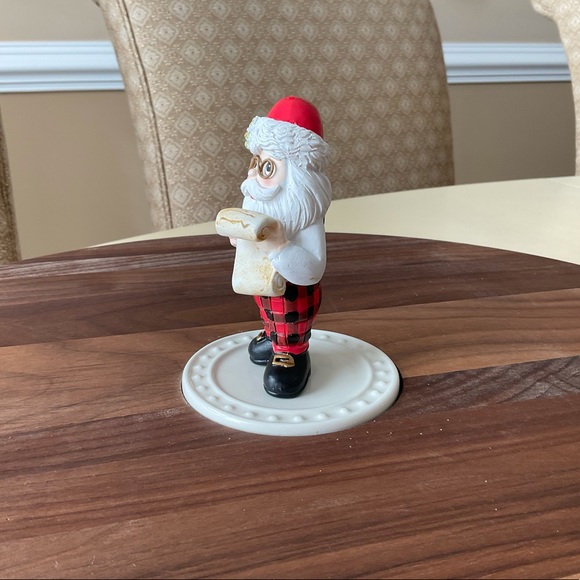 Christmas Santa Checking His List Platter Decor 🎅 - Picture 6 of 8
